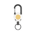 White Heavy Duty Retractable Keychain.