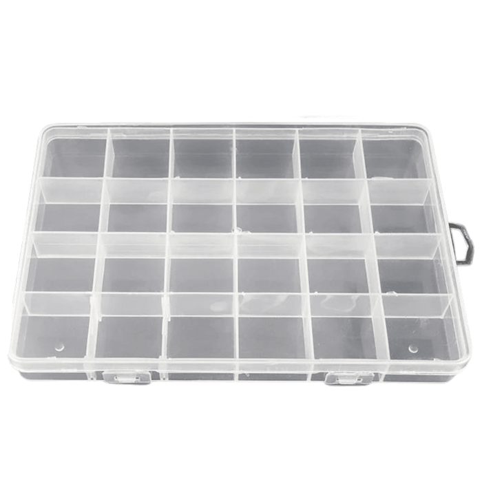 24 plastic storage box