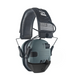 Gray Shooting Ear Protection Earmuffs with Bluetooth.