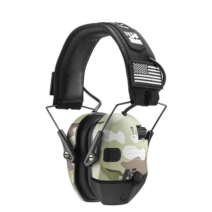 Camo Noise Reduction Earmuffs with Bluetooth.