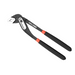 Adjustable wrench with ergonomic handle. Display on white background.