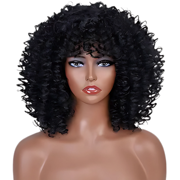 Short Curly Afro Wigs