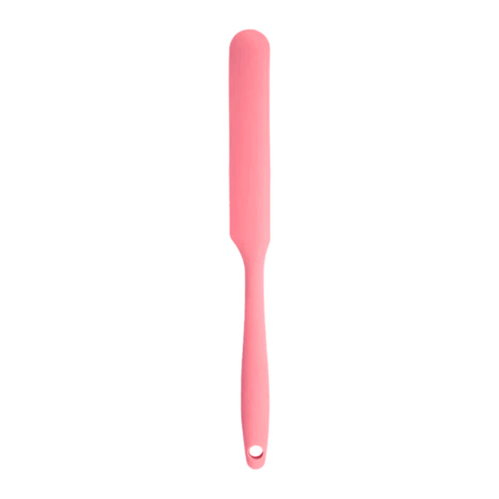 Pink Silicone Cream Scraper.