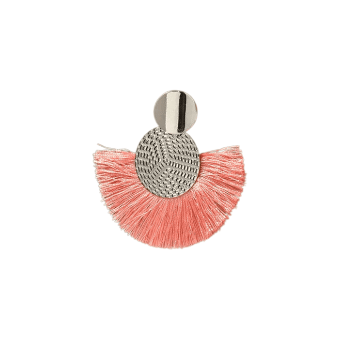 Bohemian Tassel Fringe Earrings, Bold Zinc Alloy Design with Flowing Tassels And Lightweight