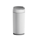 Smart white trash can. Display on white background.