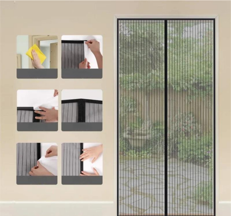 Magnetic Screen Door Curtain