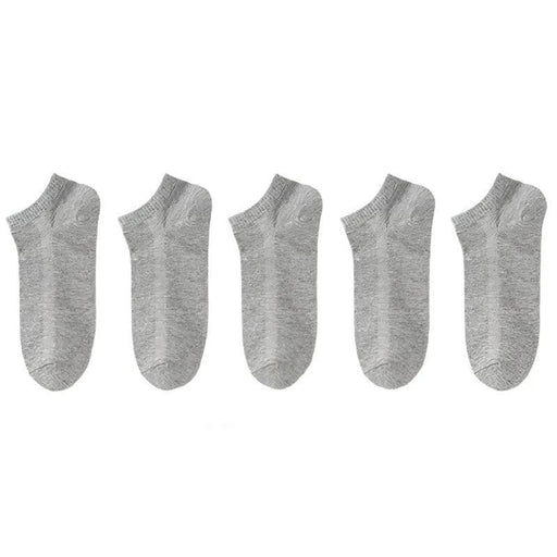 5 gray socks