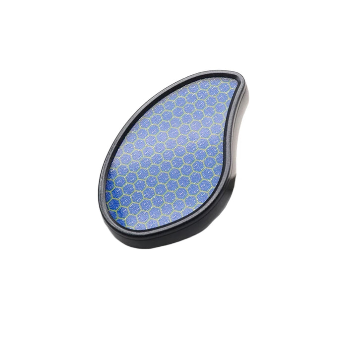 Black and blue Nano Glass Foot File display on white background.