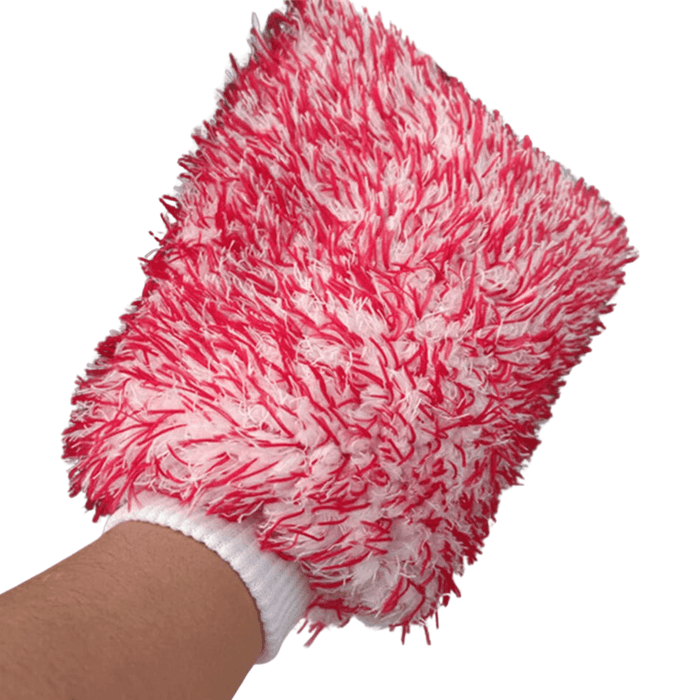 Red Car Wash Mitt.