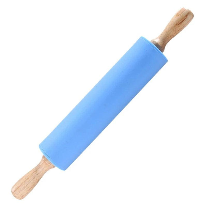 blue Silicone Rolling Pin