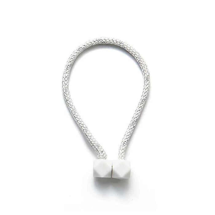  white Curtain Tieback Clips