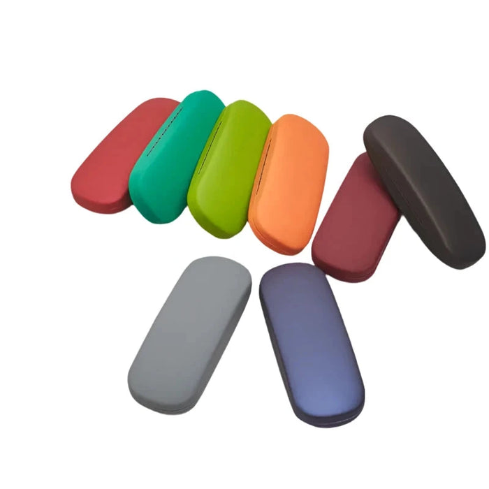 Sleek Glasses Case, Hard Shell Protection, Soft Interior, Lightweight & Portable, Vibrant Colors, Fits Most Glasses