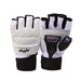 White and black MMA Gloves