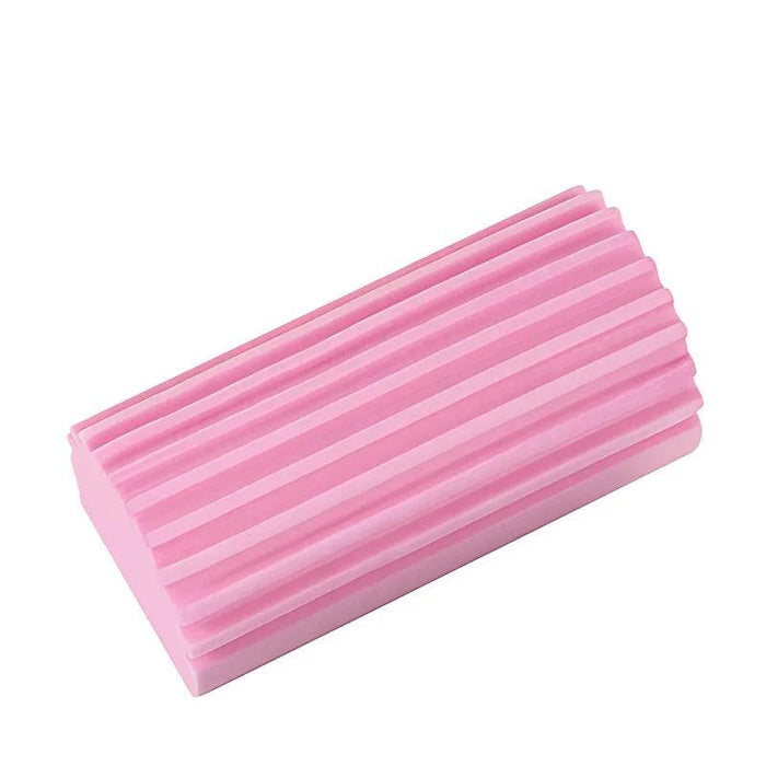 Pink Damp Clean Duster Sponge.