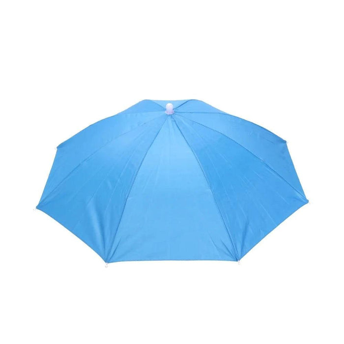 Solid Blue umbrella with a simple, classic look.