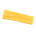 Yellow Elastic Headband.