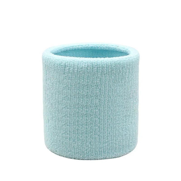 light blue Fitness Sweatband Wrist Guard