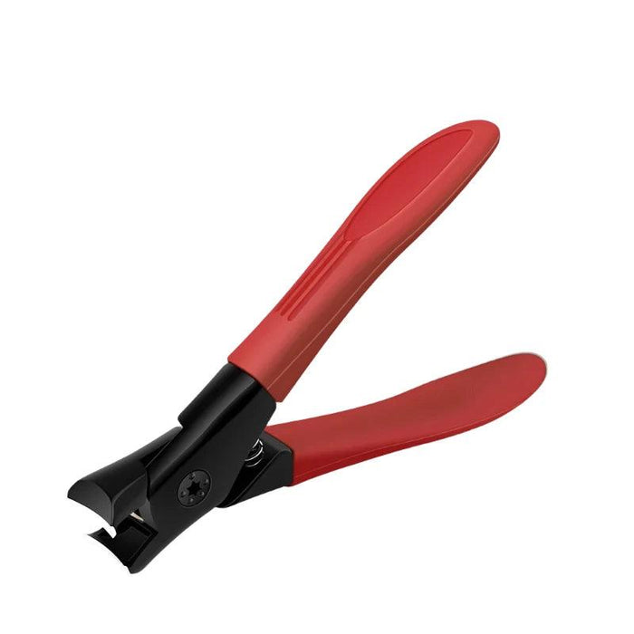 red Anti-Splash Nail Clippers