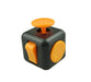 black and orange Fidget Dice