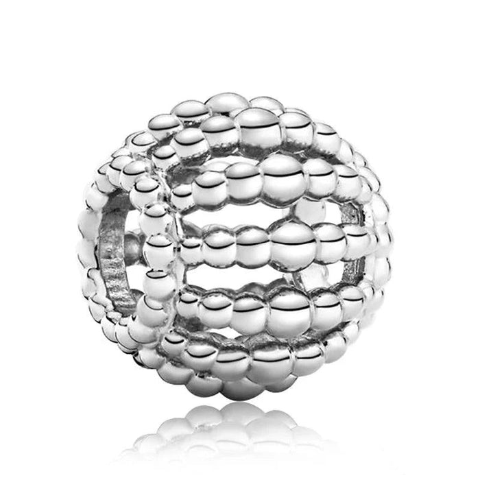 Ball silver charm