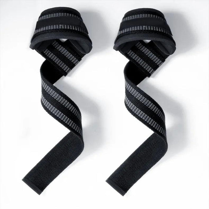 black strips Non-Slip Lifting Straps