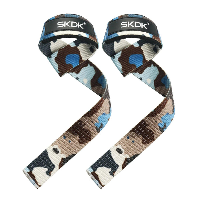 camo brown Weightlifting Straps