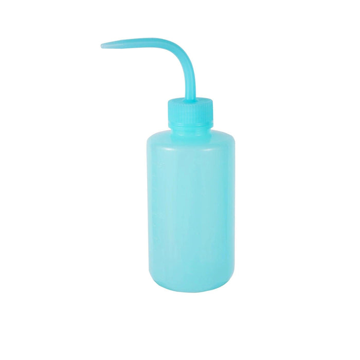 Blue Plastic Safety Wash Bottle.