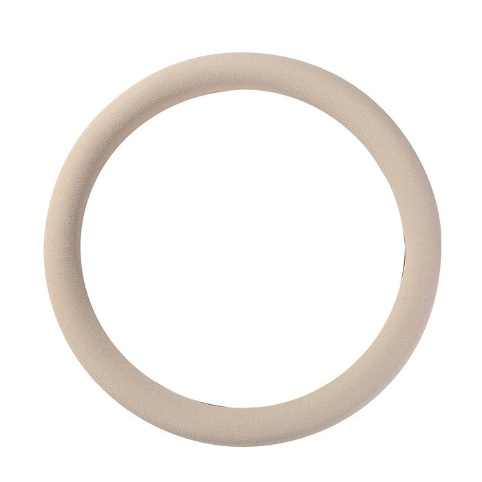 beige Steering Wheel Cover