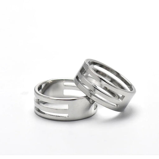 Two Silver Jump Ring Openers, displayed on white background.