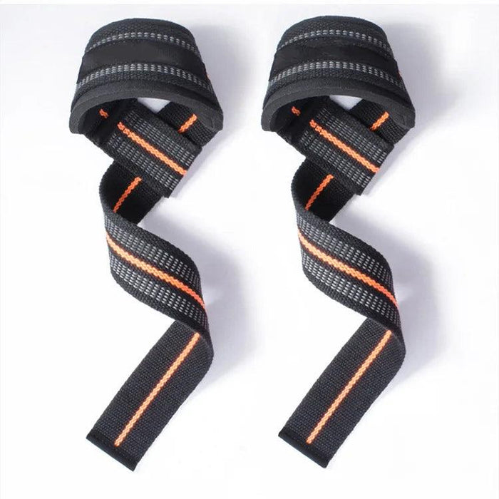 orange strips Non-Slip Lifting Straps