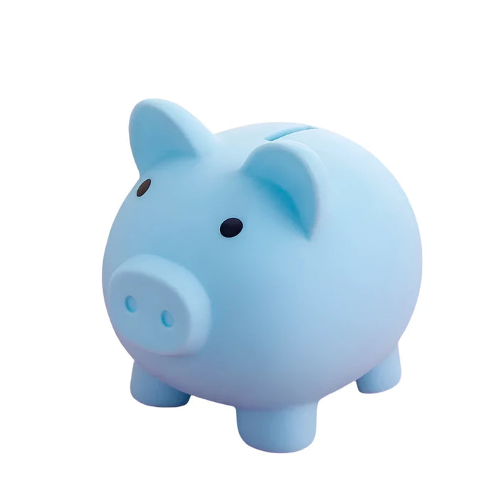 blue Piggy Bank