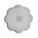 gray Flower Silicone Drain Cover