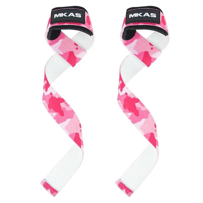 pink camo Non-Slip Lifting Straps