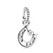 Horseshoe silver charm