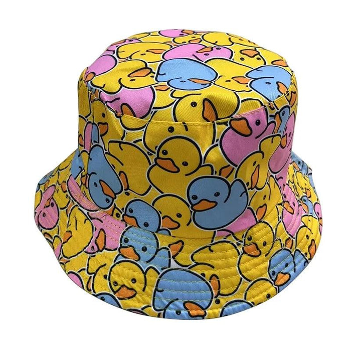 colorful ducks Bucket Hat