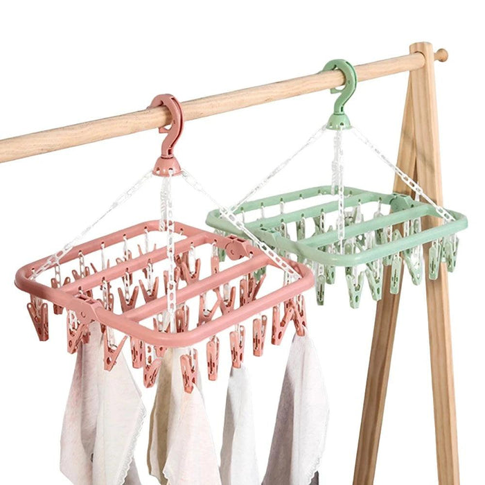 2 Folding Clothes Dryer Racks