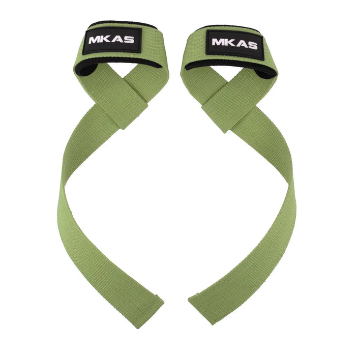 green Non-Slip Lifting Straps