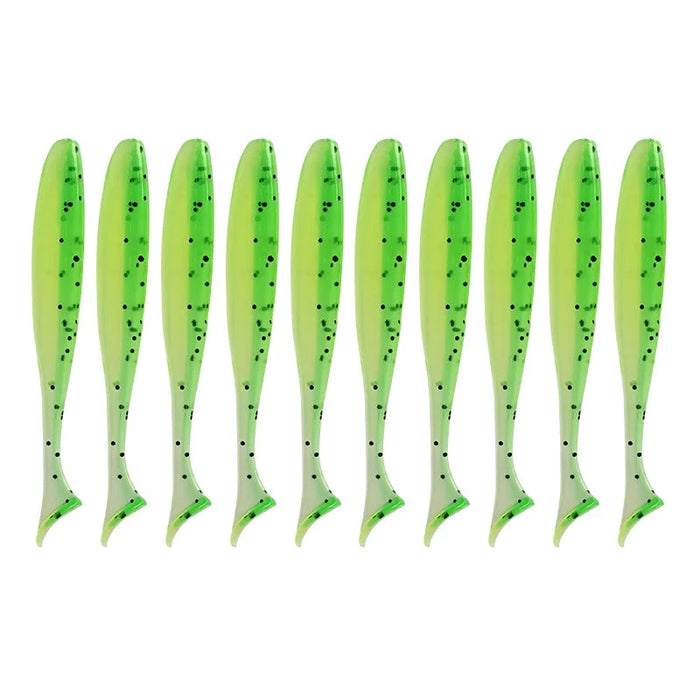 10 Pieces of green Fishing Lure.