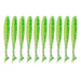 10 Pieces of green Fishing Lure.