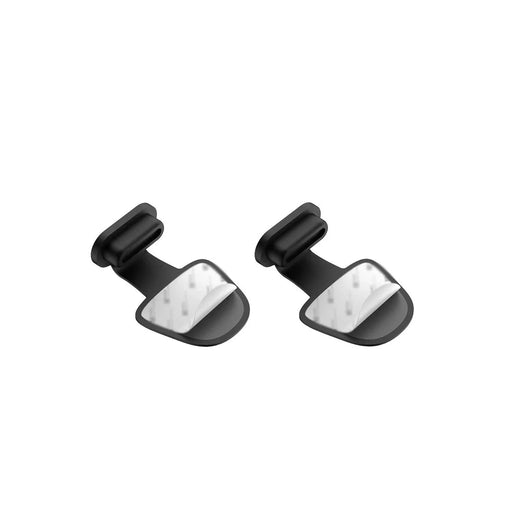 2 black USB C Dust Plugs