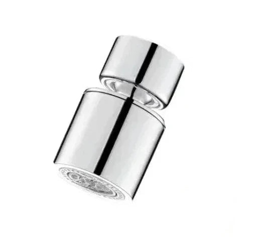 silver short 360° Faucet Spray Head