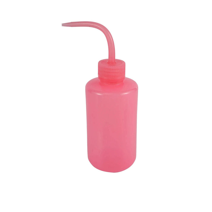 Pink Plastic Safety Wash Bottle.