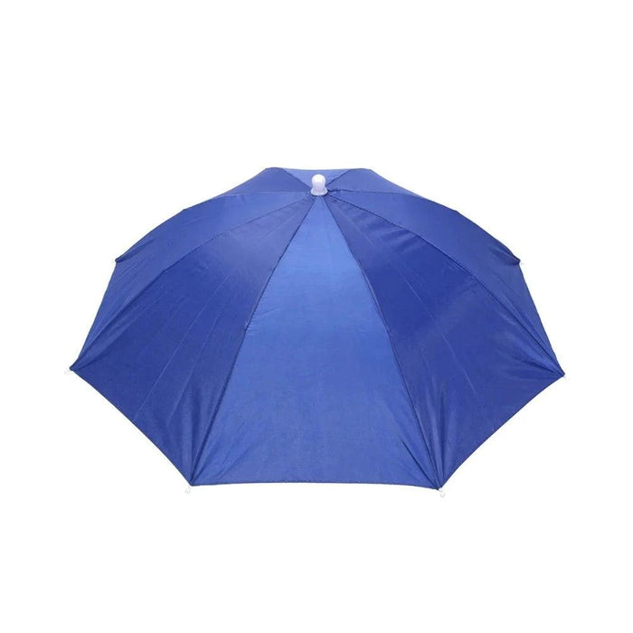 Solid Blue umbrella with a simple, classic look.