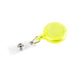 Yellow Retractable Badge Holder.