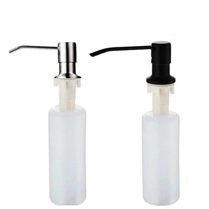 2 Stainless Steel Soap Dispensers