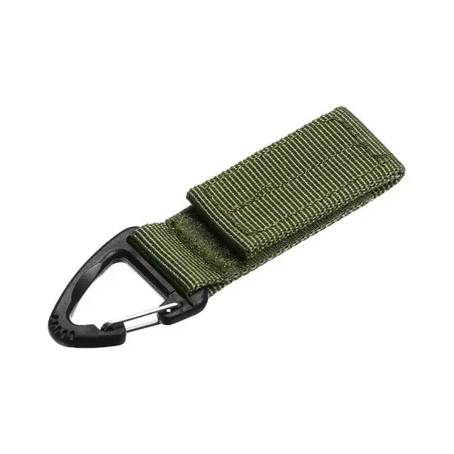 Army green Tactical Keychain Hook.