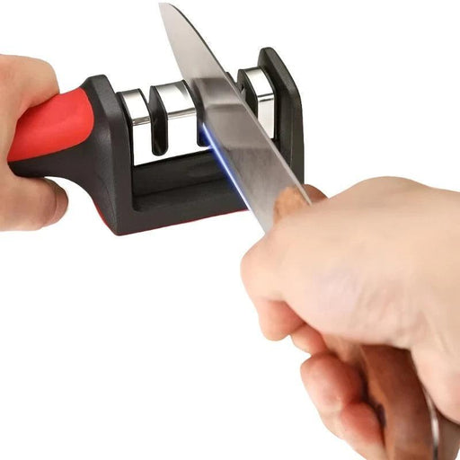 Knife Sharpener sharpening a knife