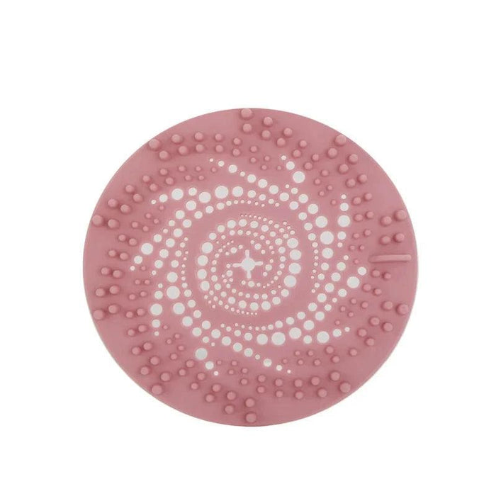 pink Silicone Drain Strainer