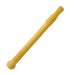 A single yellow silicone teething stick with textured ends and a rounded grip.