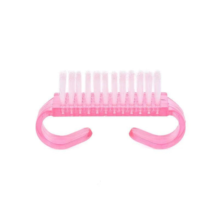 Pink Nail Cleaning Brush